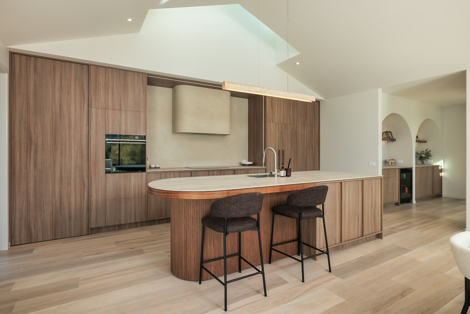 Curved Intent — alternative space by Strydeco Kitchens & Cabinetry (NKBA Excellence in Design 2026)