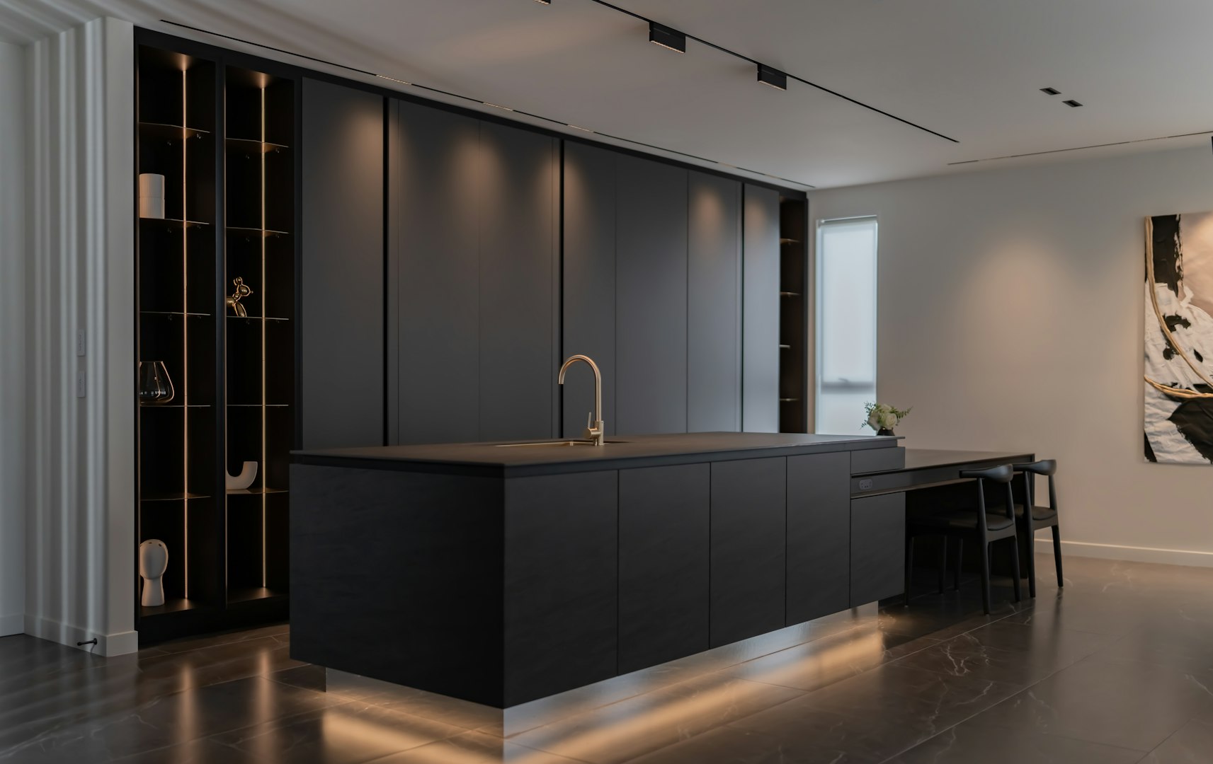 Obsidian Gold — kitchen by Aurora Australis Interiors (NKBA Excellence in Design 2026)