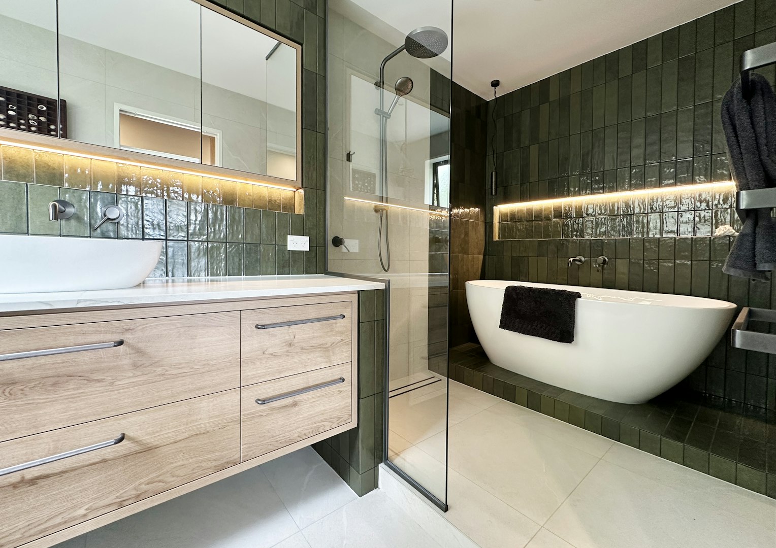 A Suite Sanctuary — bathroom by Spaces Ink Interior Design Studio (NKBA Excellence in Design 2026)