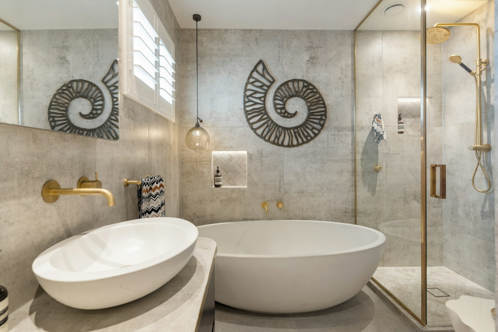 Luxury Bathroom Sanctuary @ 30 — bathroom by Kirsty Vegas Design (NKBA Excellence in Design 2026)