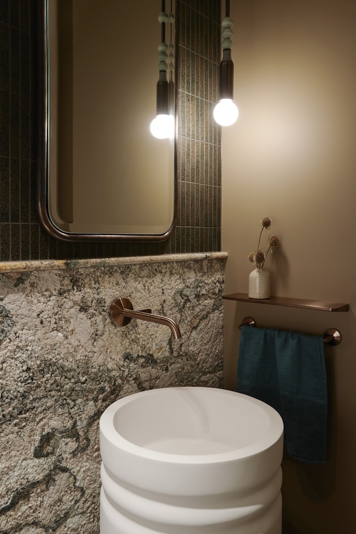 Jewel Box — powder room by Du Bois Design (NKBA Excellence in Design 2026)
