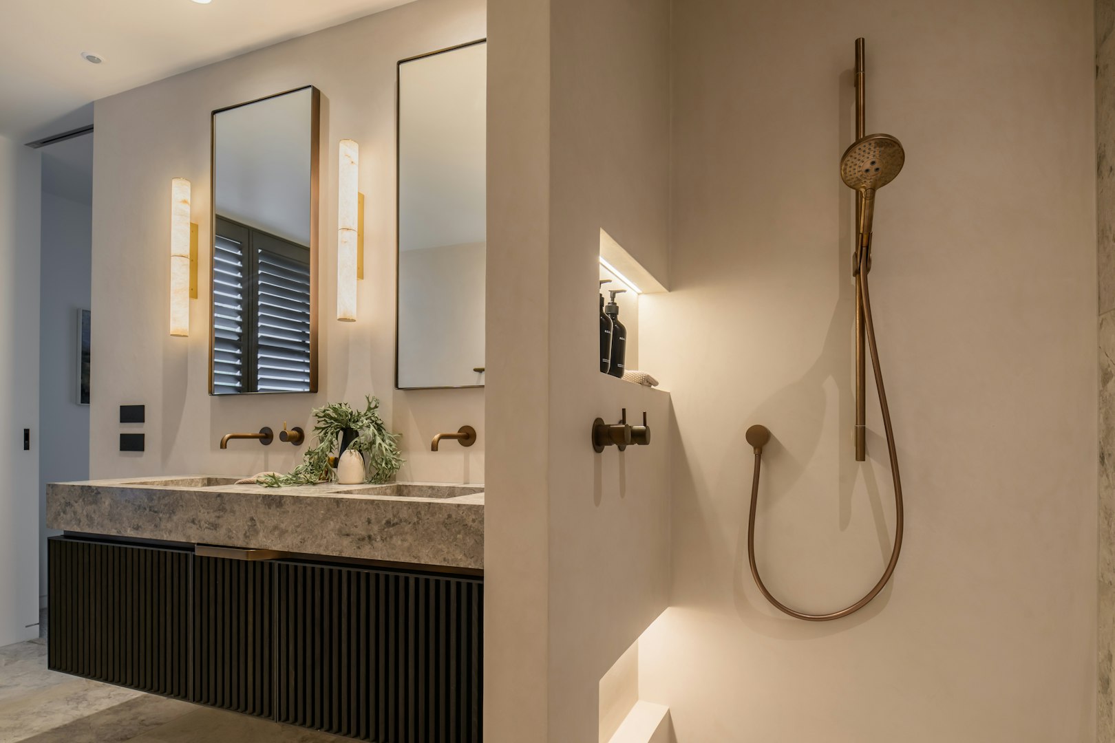 Elegant Oasis — bathroom by Detail By Davinia Sutton (NKBA Excellence in Design 2026)